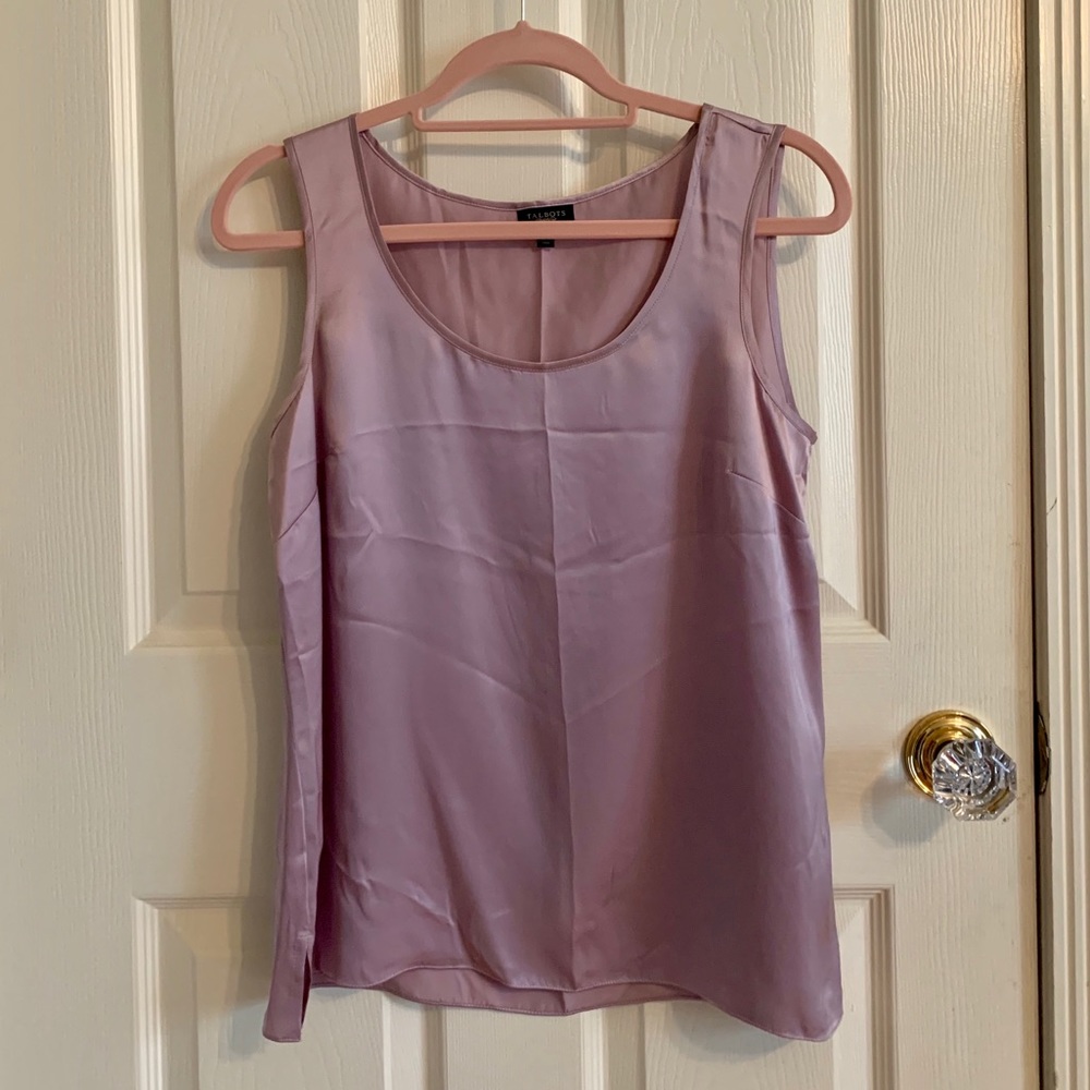 Talbots Silk Tank Top